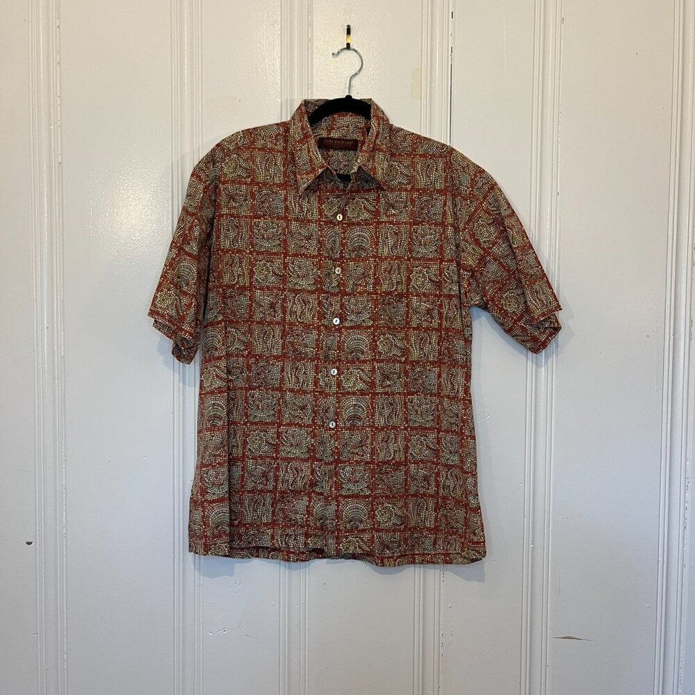 Tori Richards Mens Mediun Tropical Shirt
